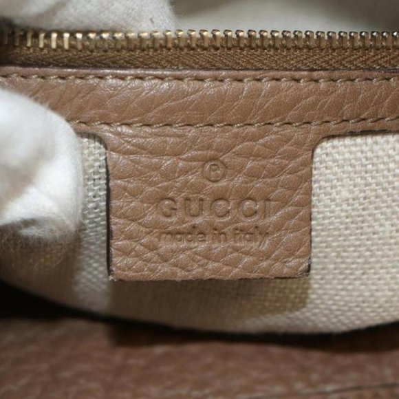 Gucci Brown Python Greenwich XL Hobo Bag w Gold Horse-bit - Picture 6 of 13